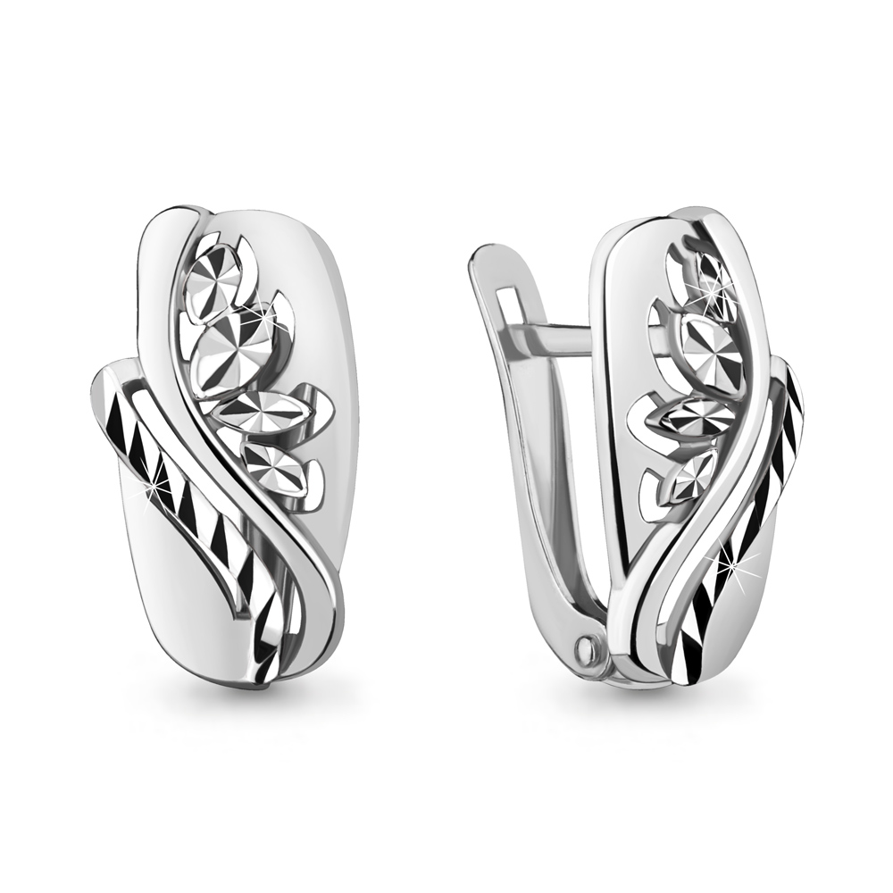 Серьги из серебра