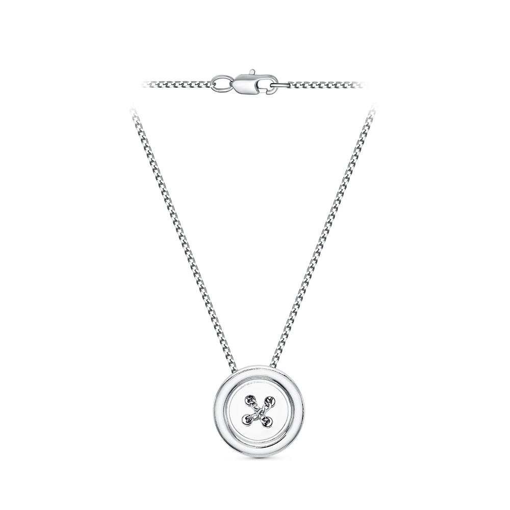 Колье из серебра