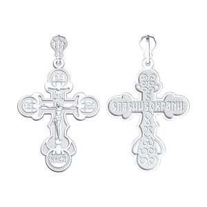 крест из серебра