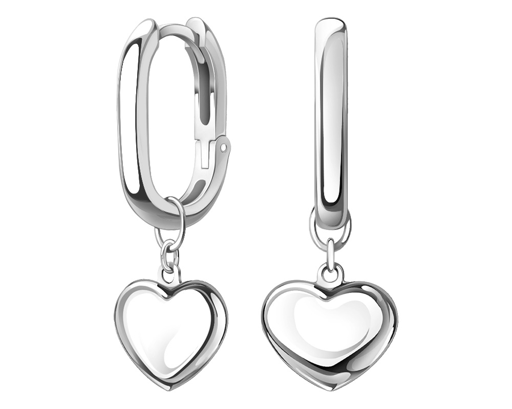 Серьги из серебра