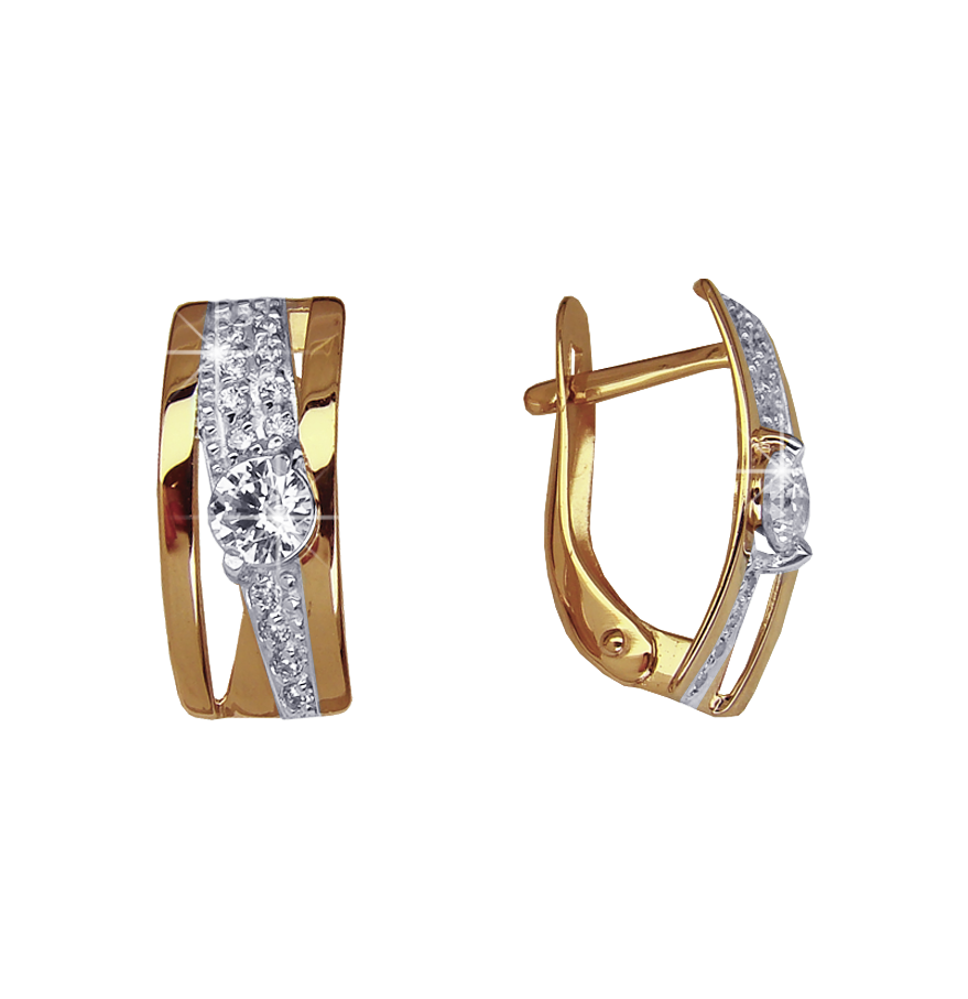 Серьги из золота