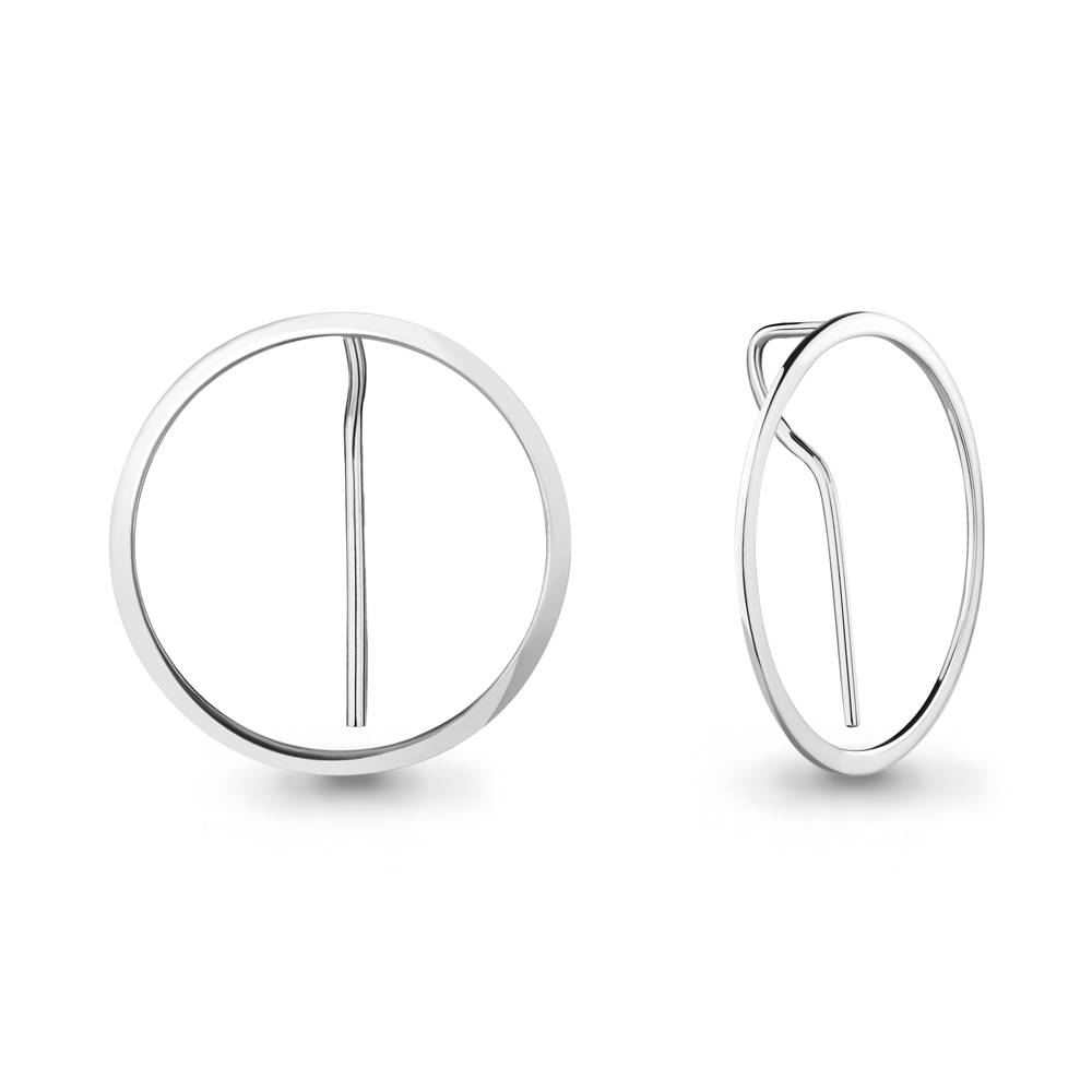 Серьги из серебра