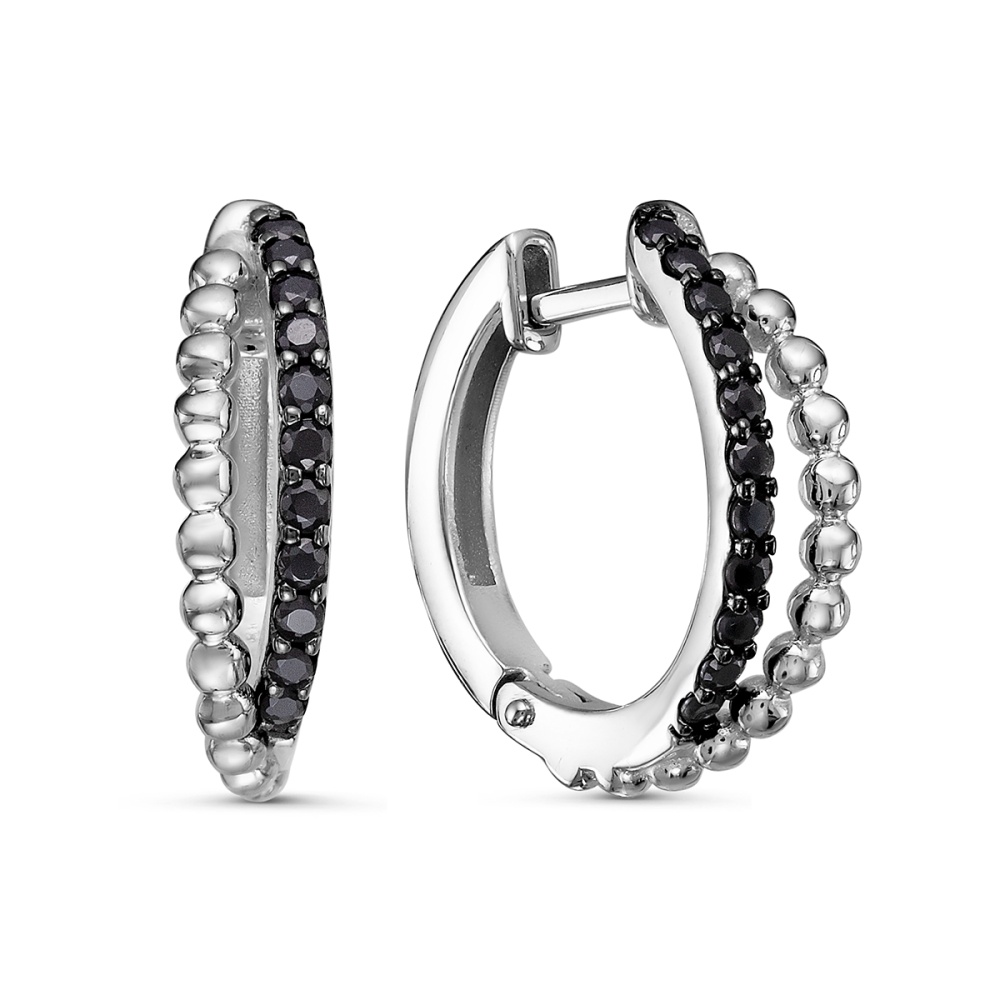 Серьги из серебра