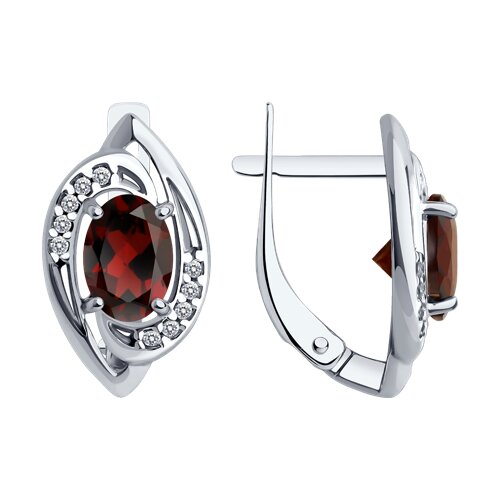 Серьги из серебра