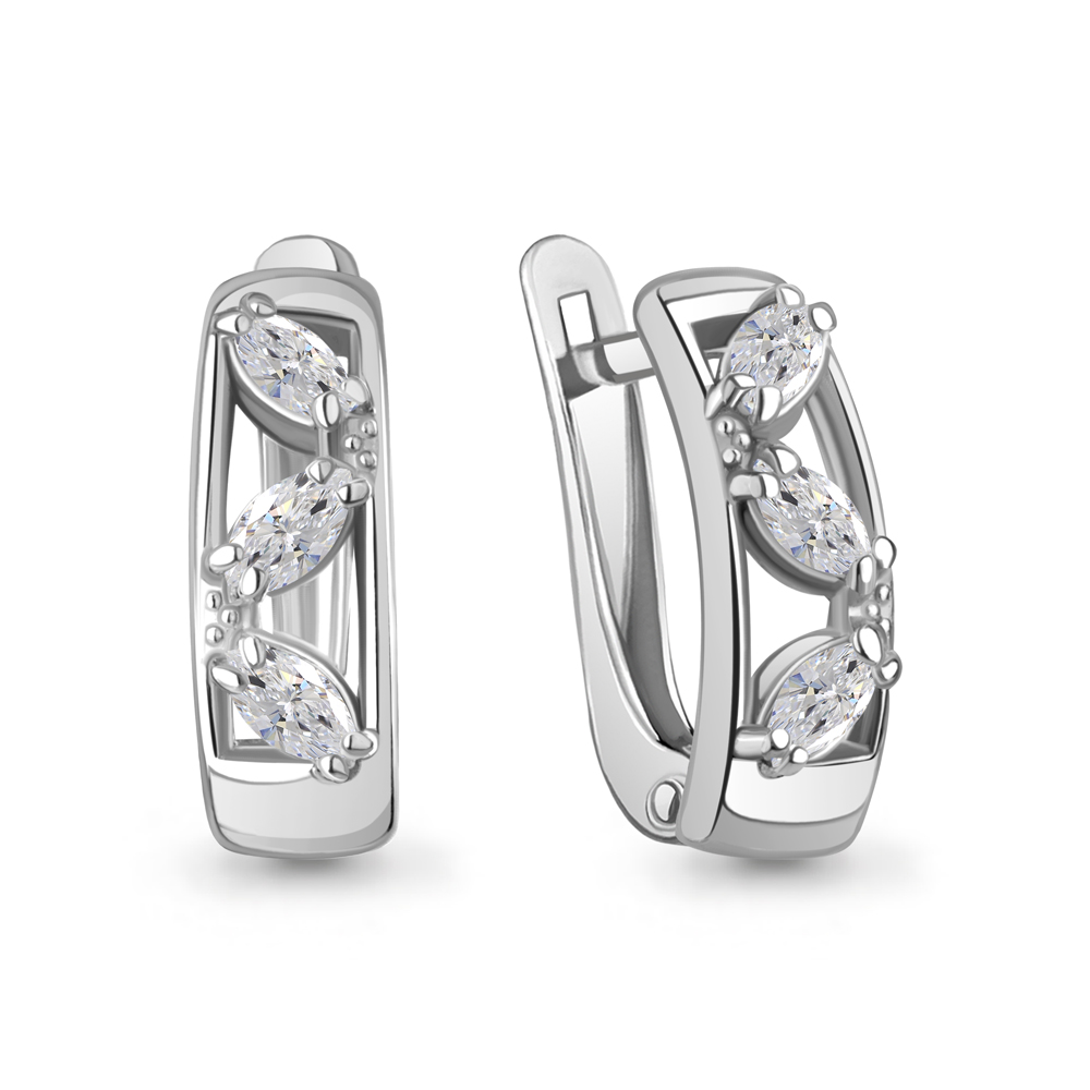 Серьги из серебра