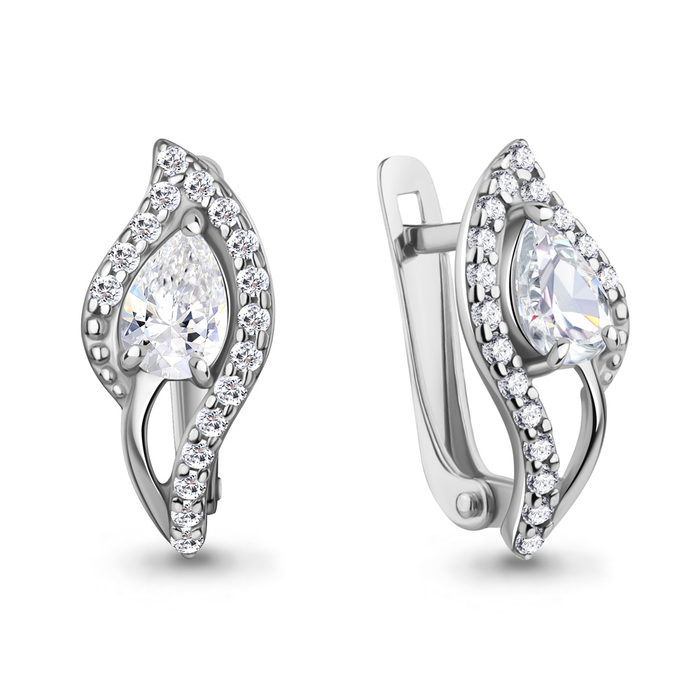 Серьги из серебра