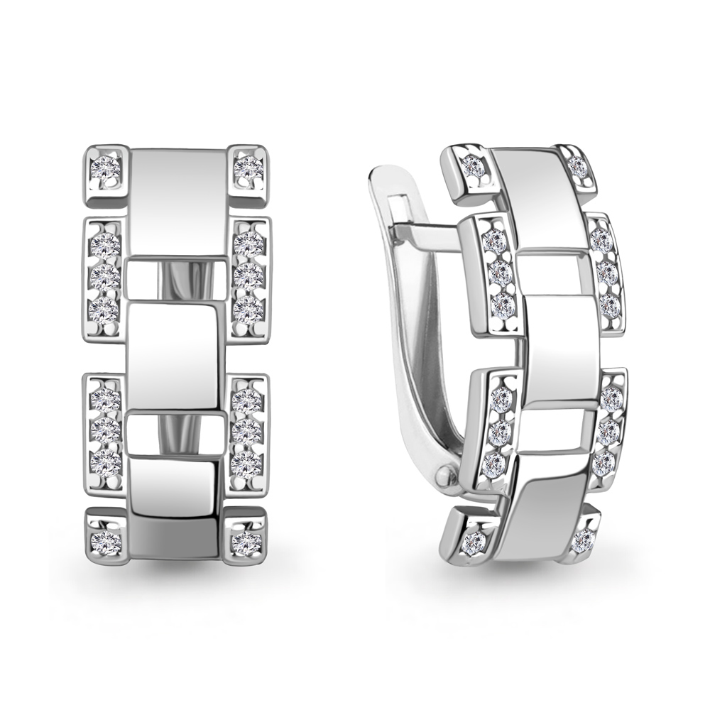 Серьги из серебра