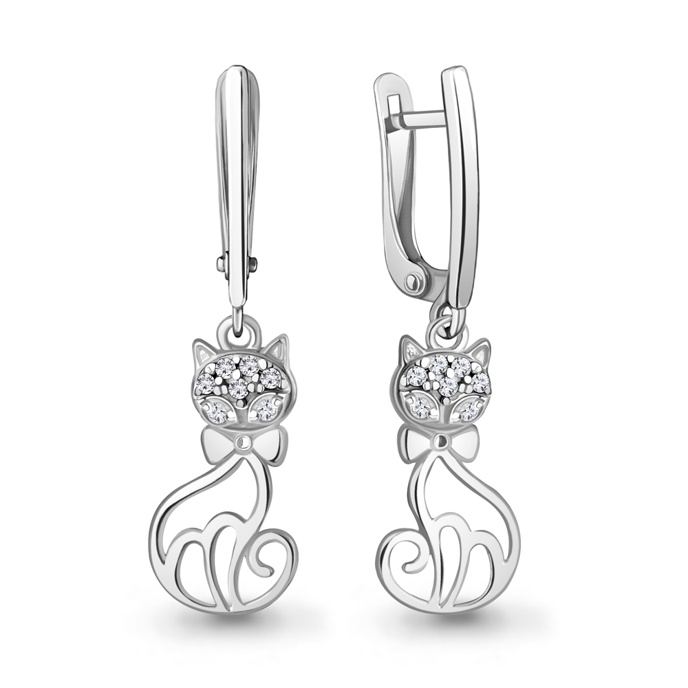 Серьги из серебра