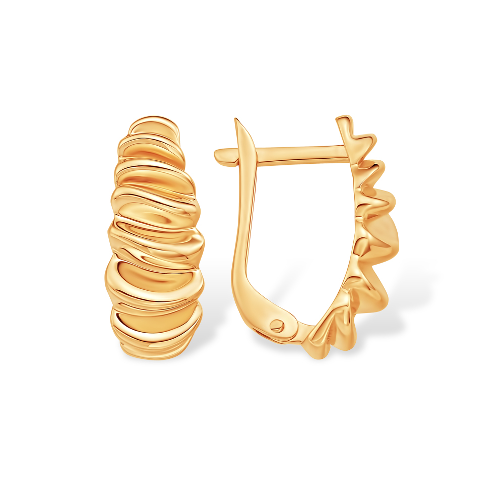 Серьги из золота 585 пробы