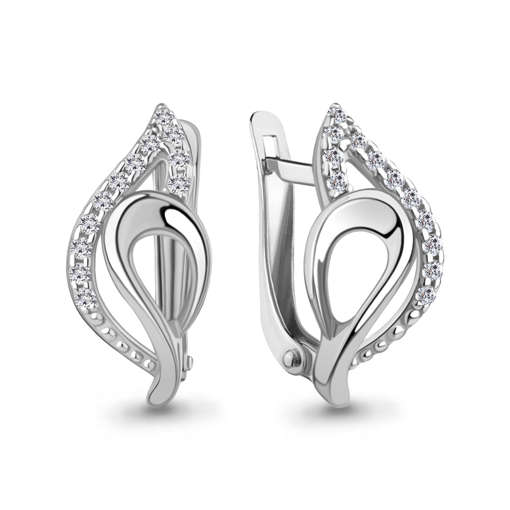 Серьги из серебра