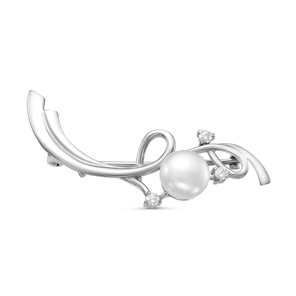 Брошь из серебра