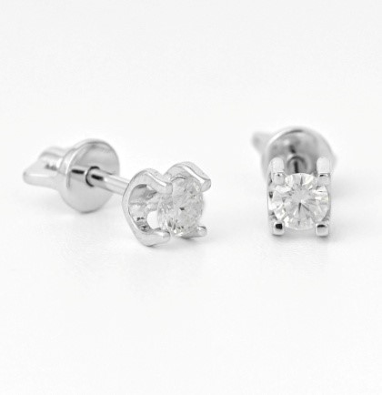 Серьги из серебра
