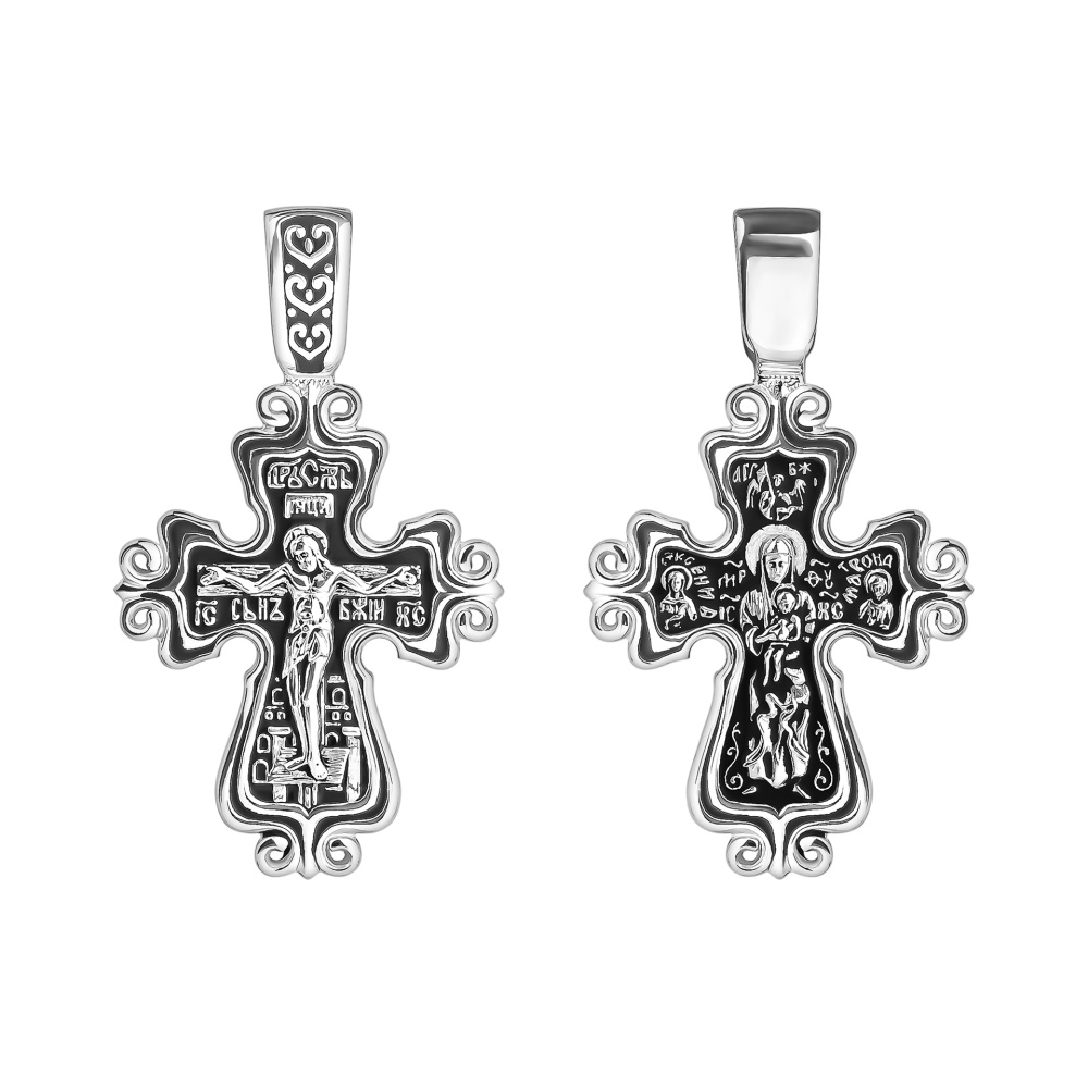 Крест из серебра