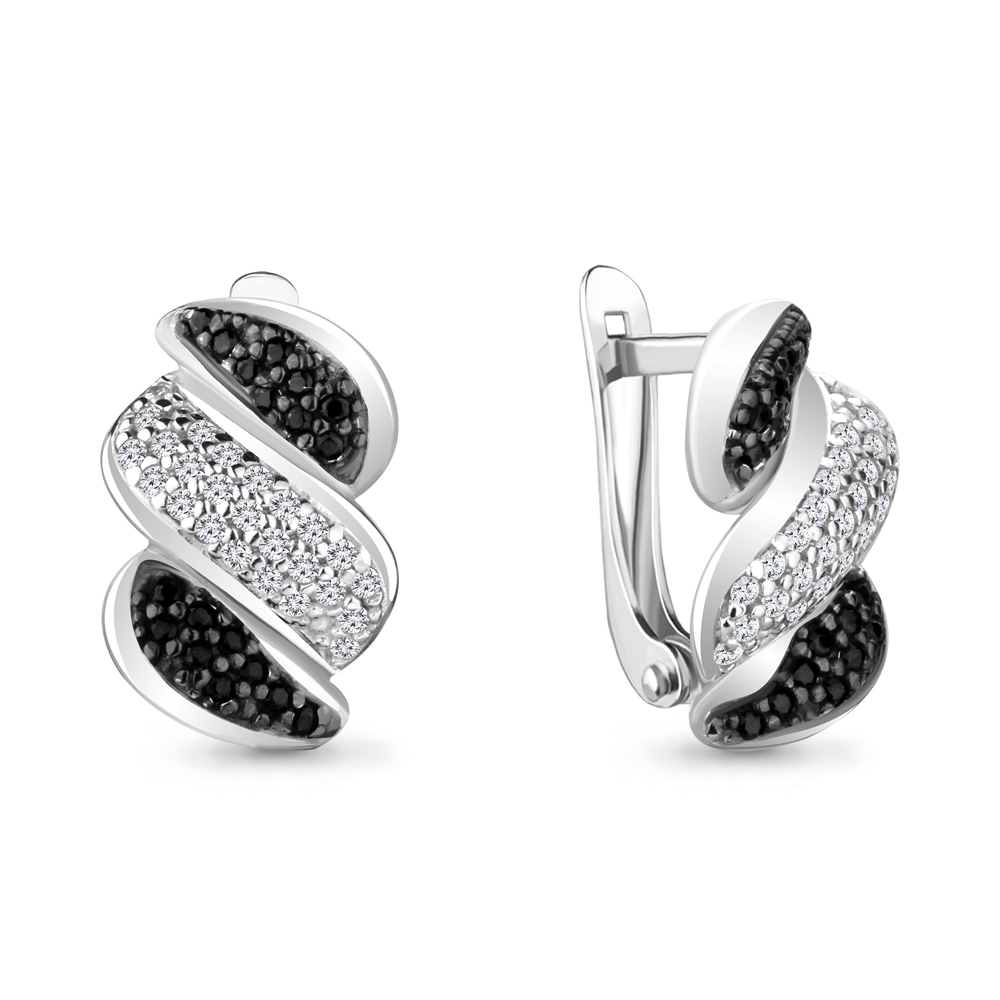 Серьги из серебра