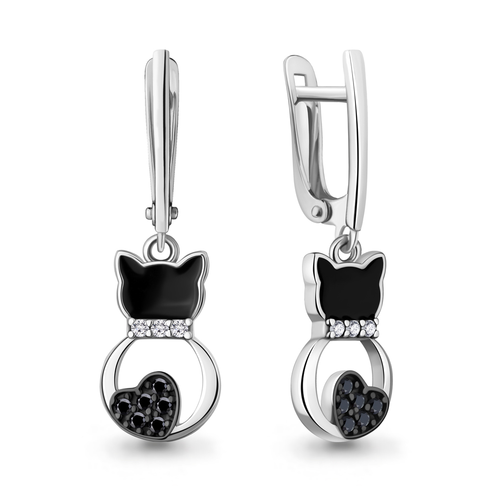 Серьги из серебра