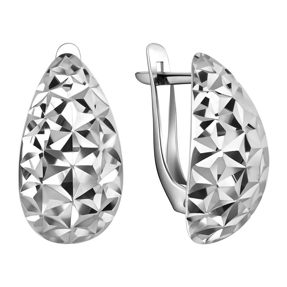 Серьги из серебра