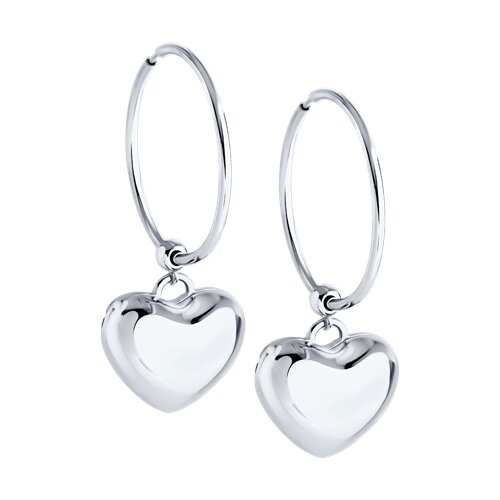 серьги из серебра