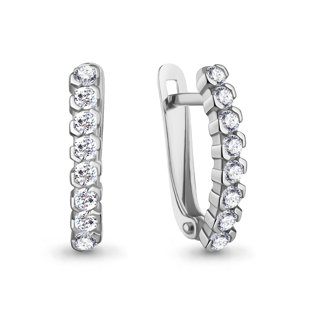 Серьги из серебра