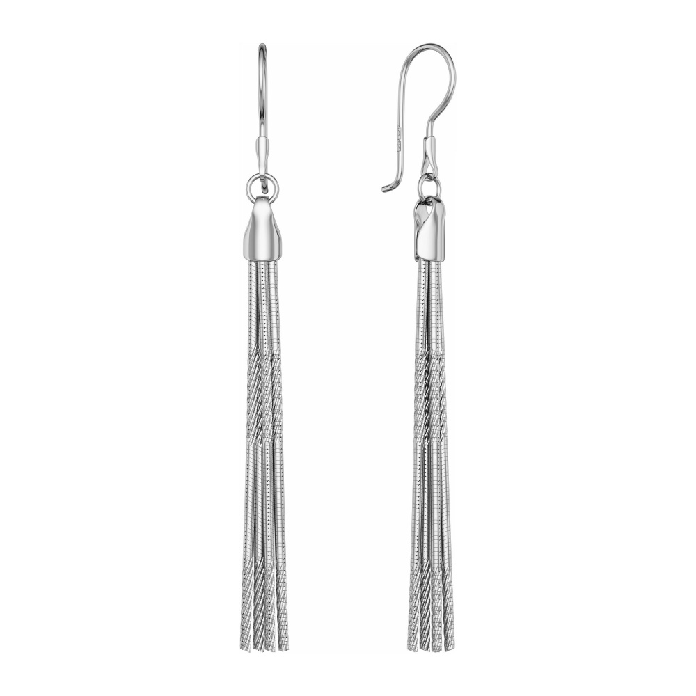 Серьги из серебра