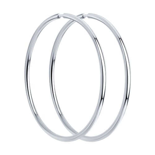 серьги из серебра
