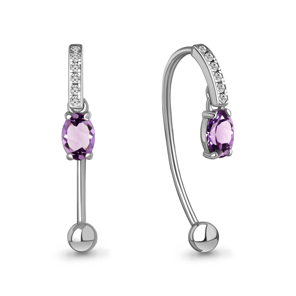 Серьги из серебра