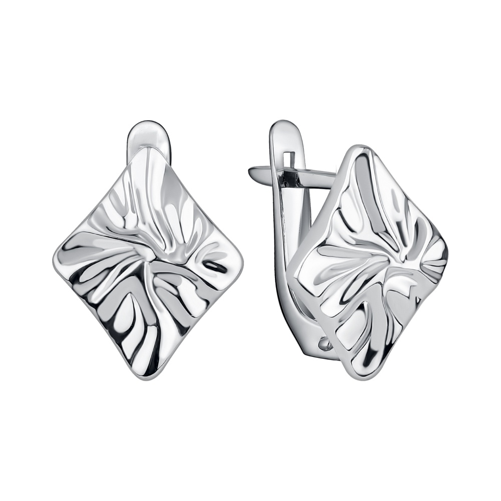 Серьги из серебра