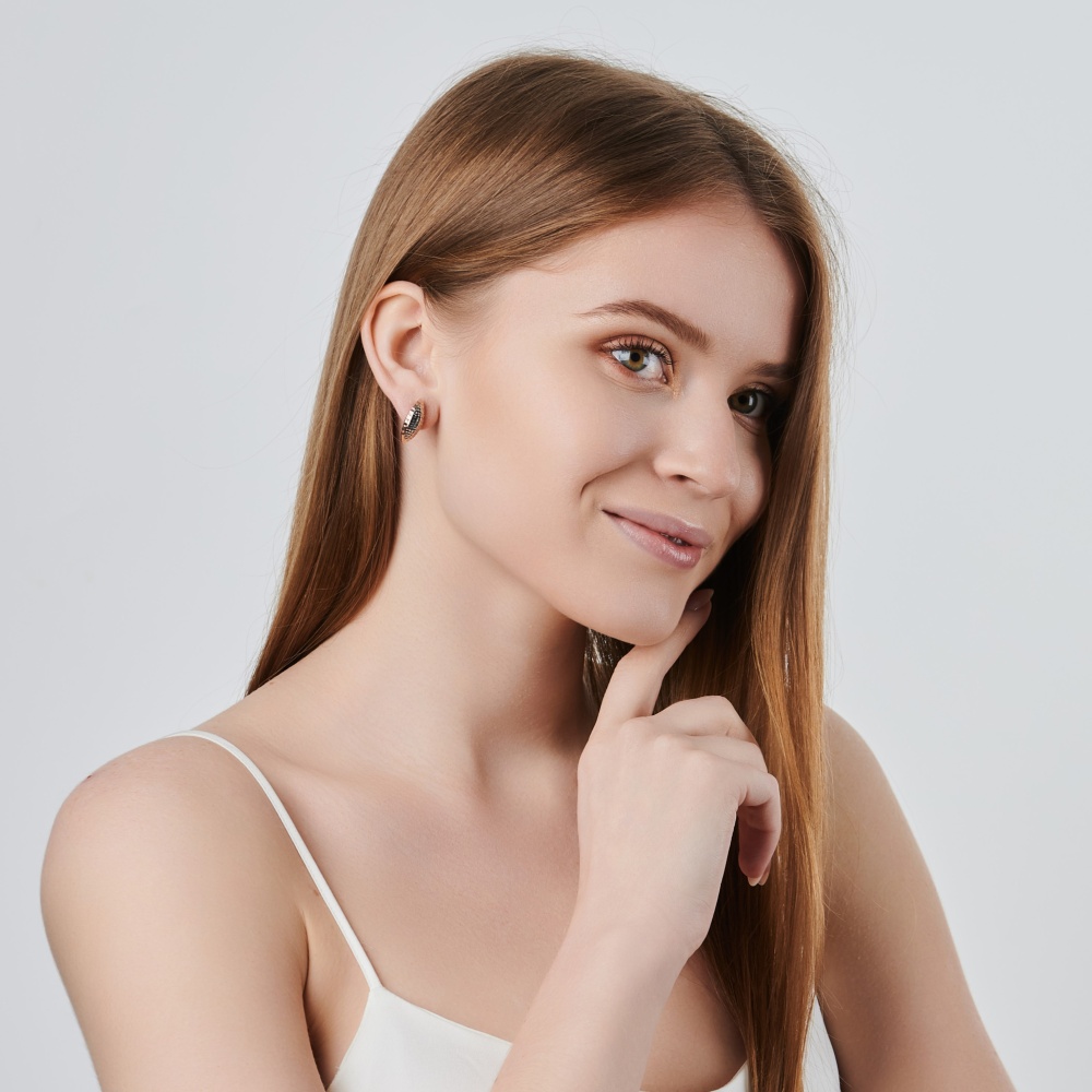 Серьги из золота