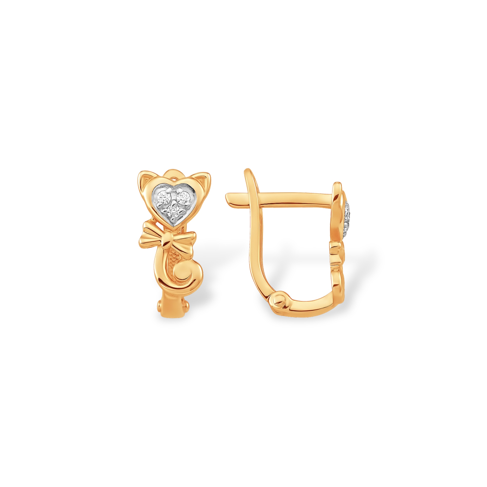 Серьги из золота