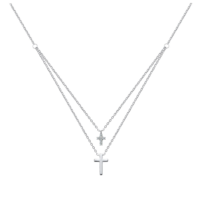 Колье из серебра