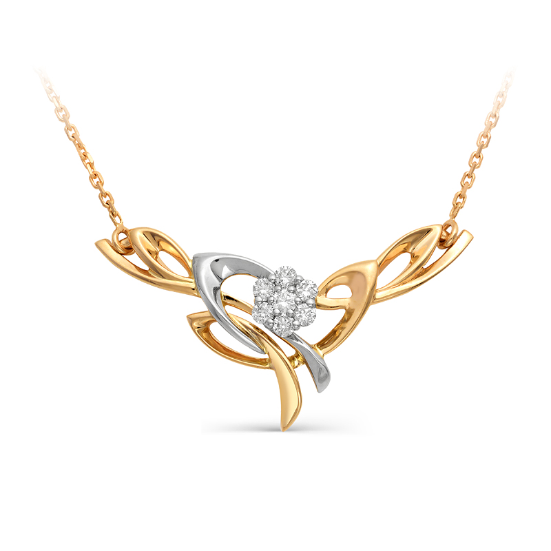 Колье из золота с бриллиантами