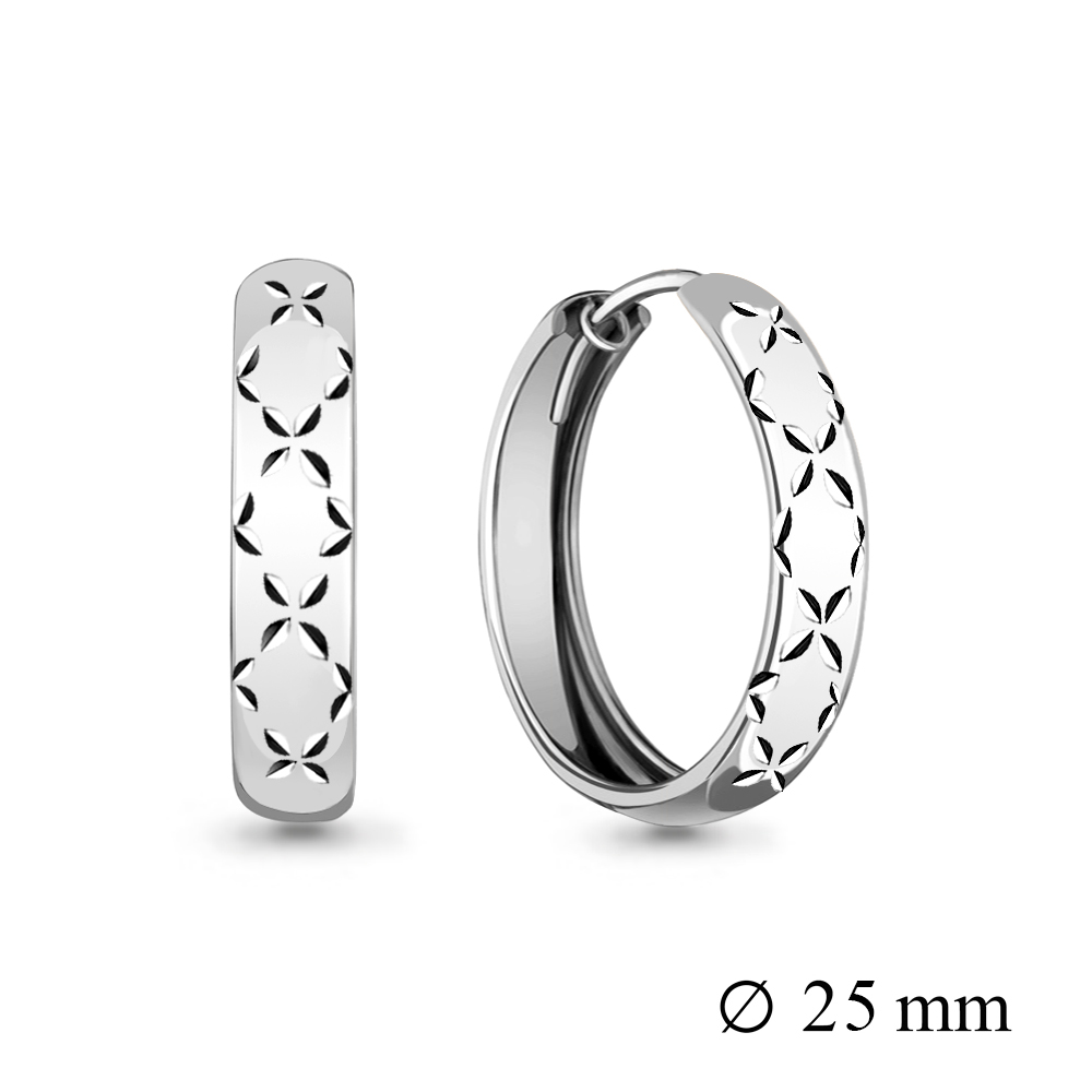 Серьги из серебра