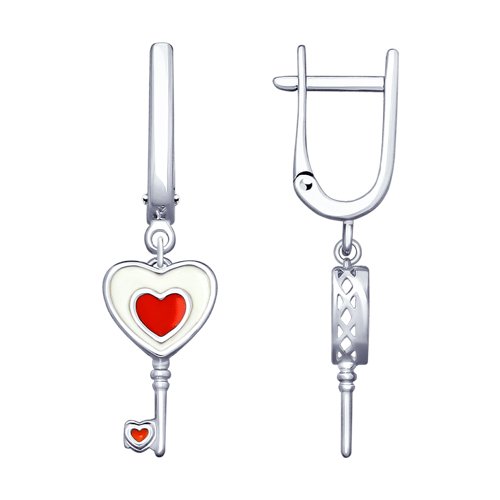 Серьги из серебра