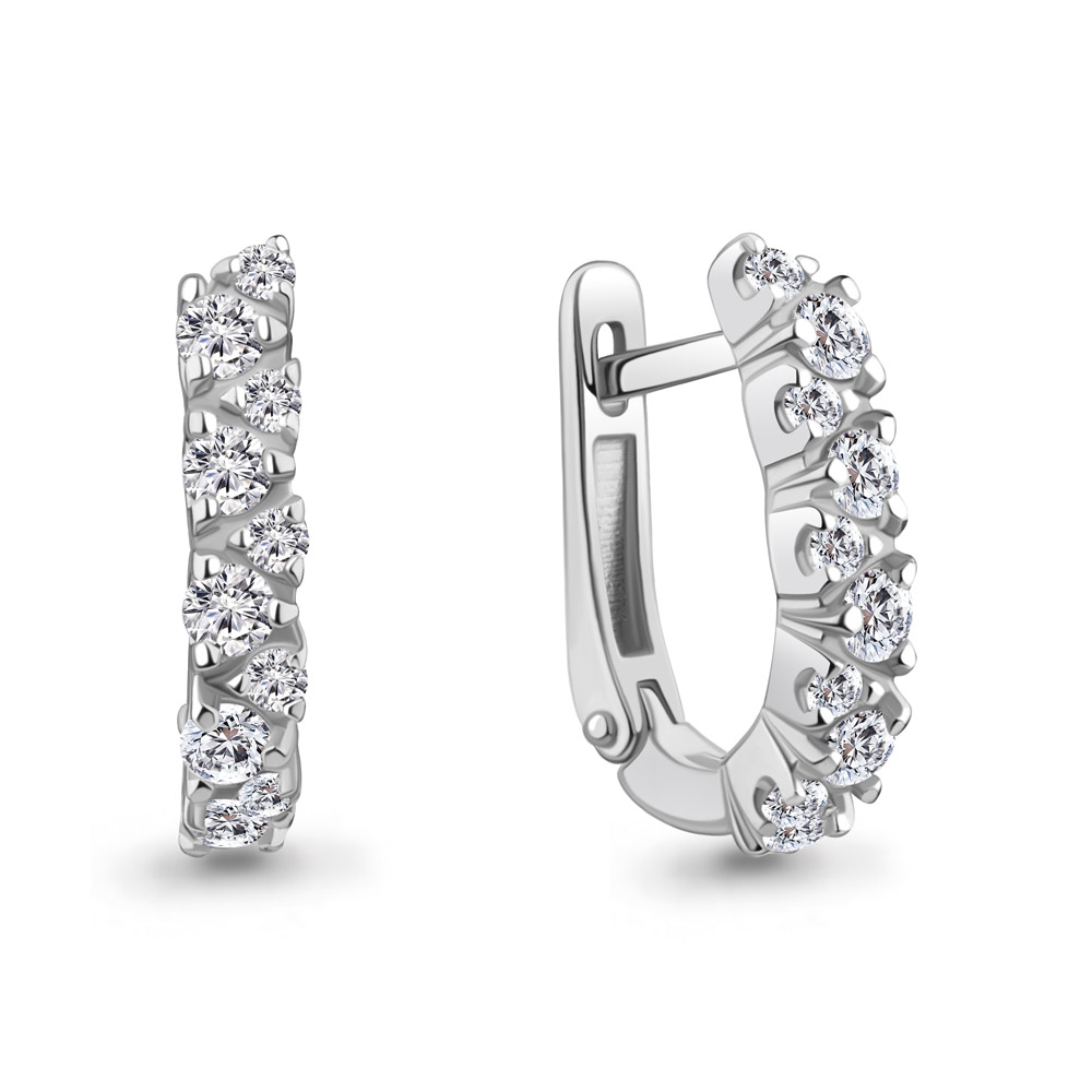 Серьги из серебра