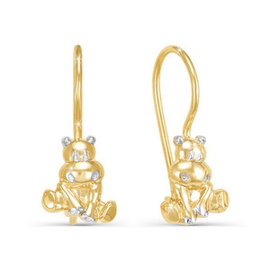 Серьги из золота