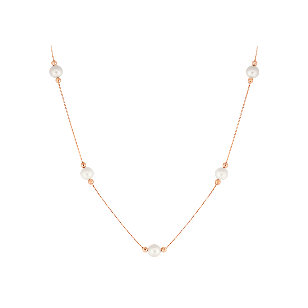 Колье из золота с жемчугом