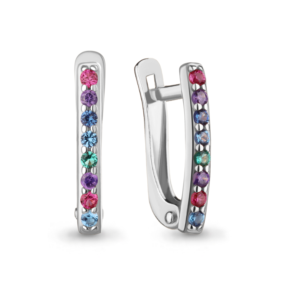 Серьги из серебра