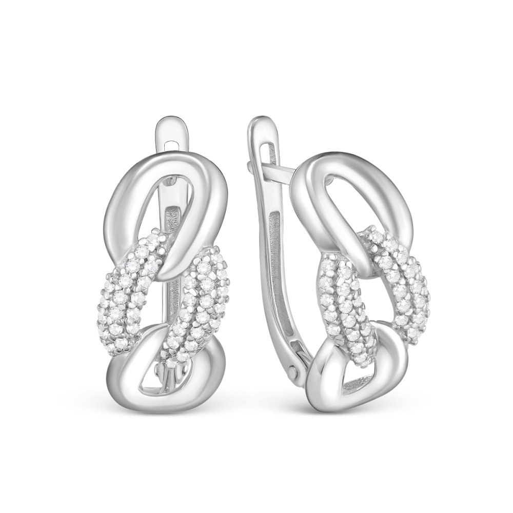 Серьги из серебра