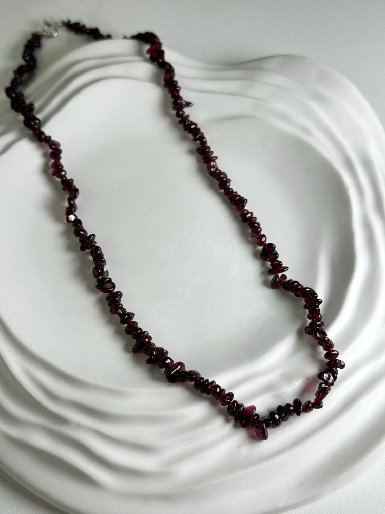 Бусы из серебра