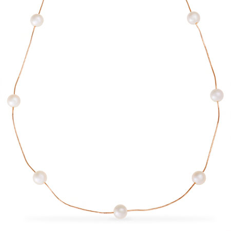 Колье из золота с жемчугом