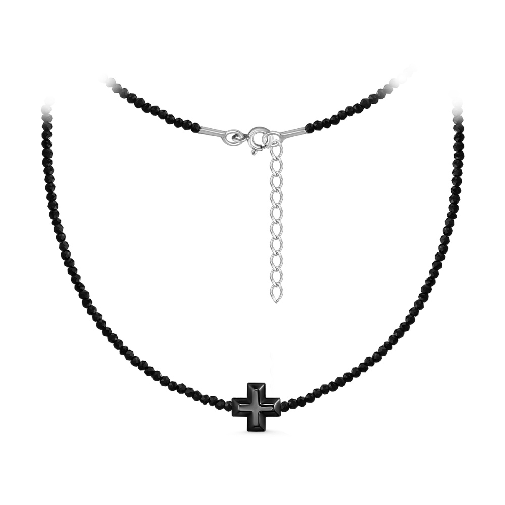 Колье из серебра