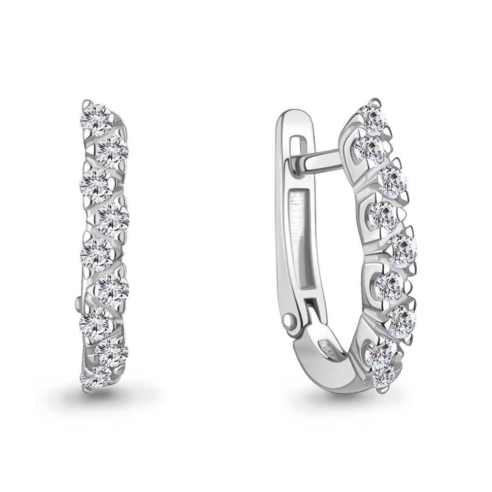 Серьги из серебра