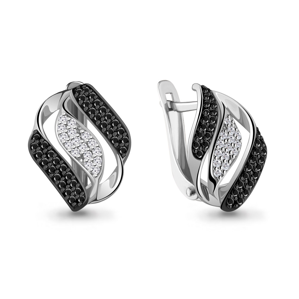 Серьги из серебра