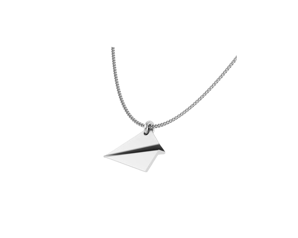 Колье из серебра