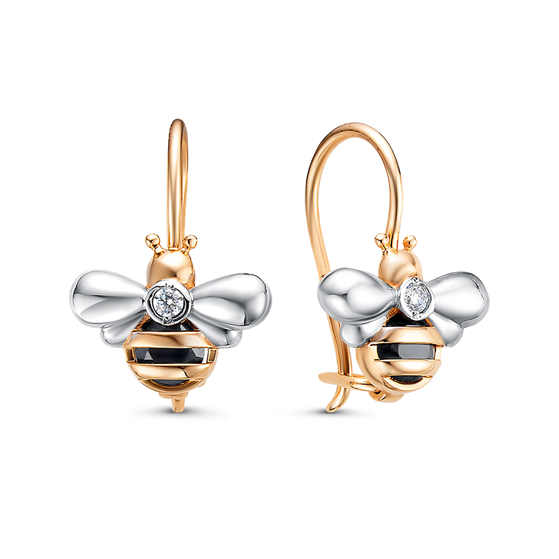 Серьги из золота