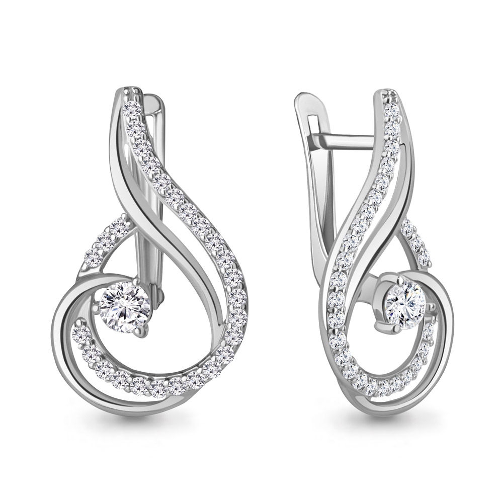 Серьги из серебра