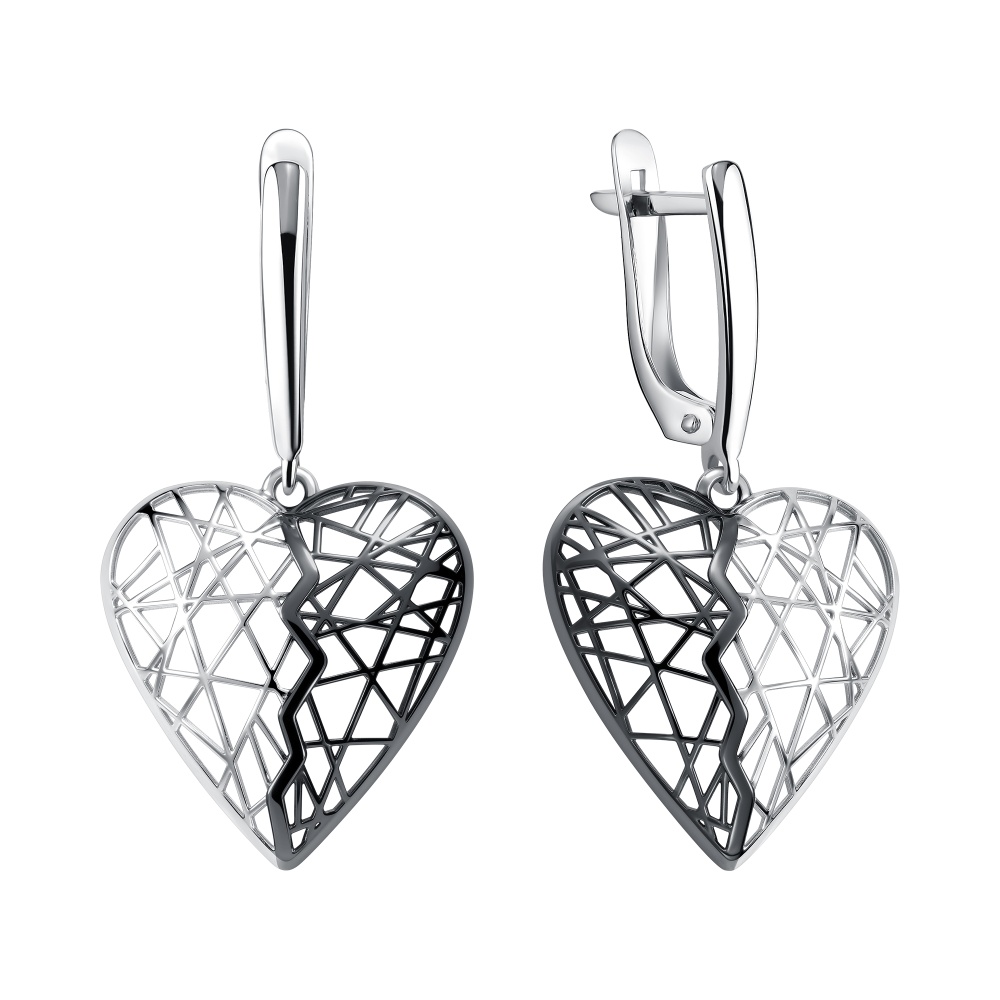 Серьги из серебра