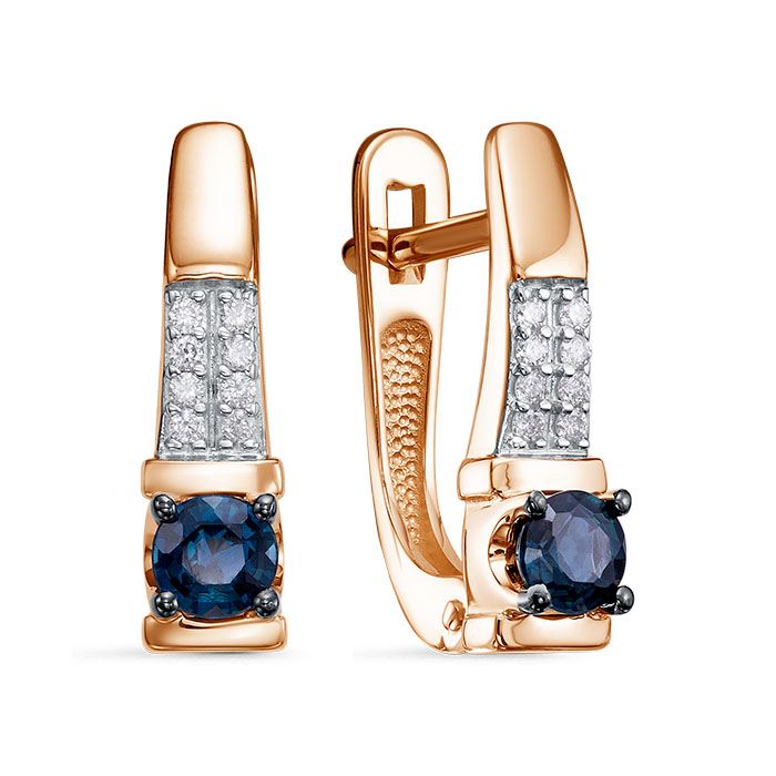 Серьги из золота