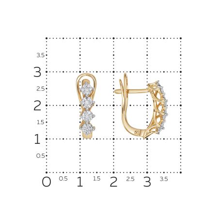 Серьги из золота