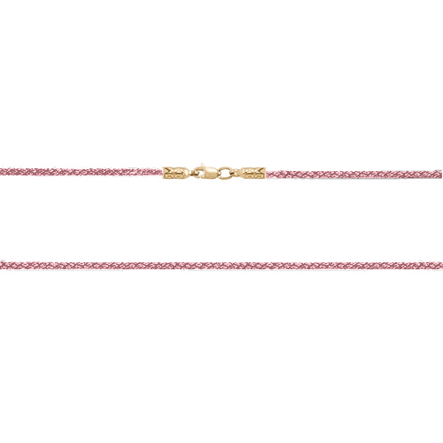 Шнур с золотым замком