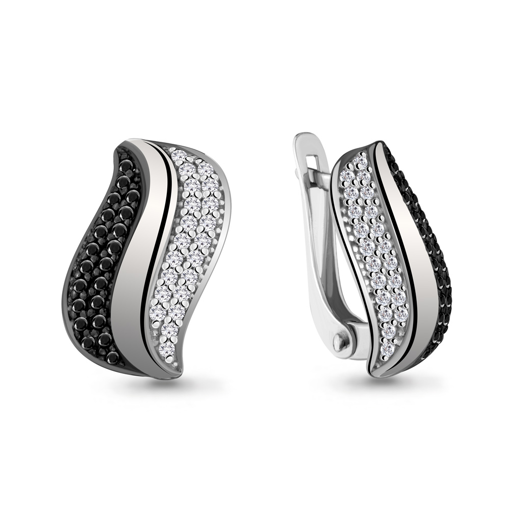 Серьги из серебра